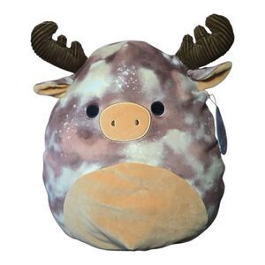 NWT Squishmallows 2021 14" Rufus the Moose Plush Doll Super Soft Stuffed Toy